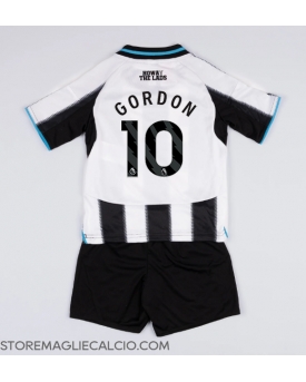 Newcastle United Anthony Gordon #10 Maglia Gara Casa Repliche 2025-26 Bambino